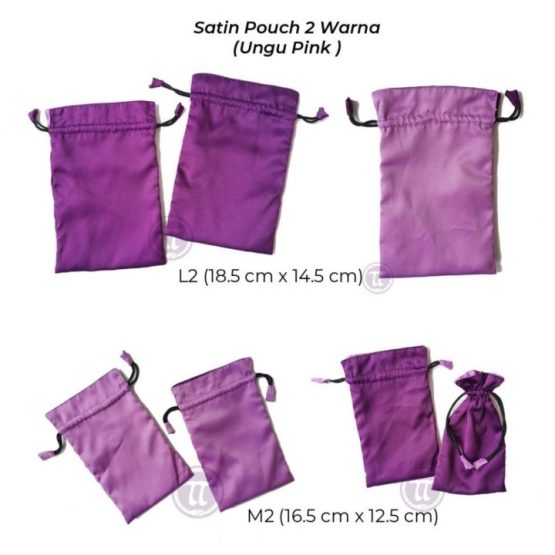 Pouch Satin 2 warna