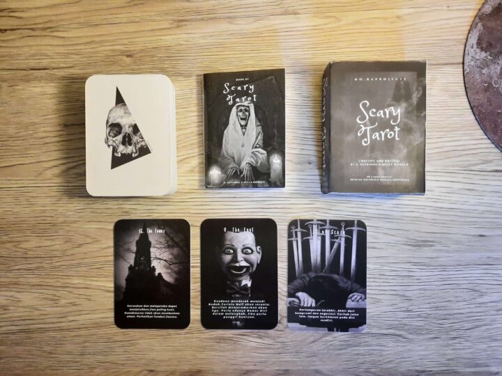 Scary tarot reading